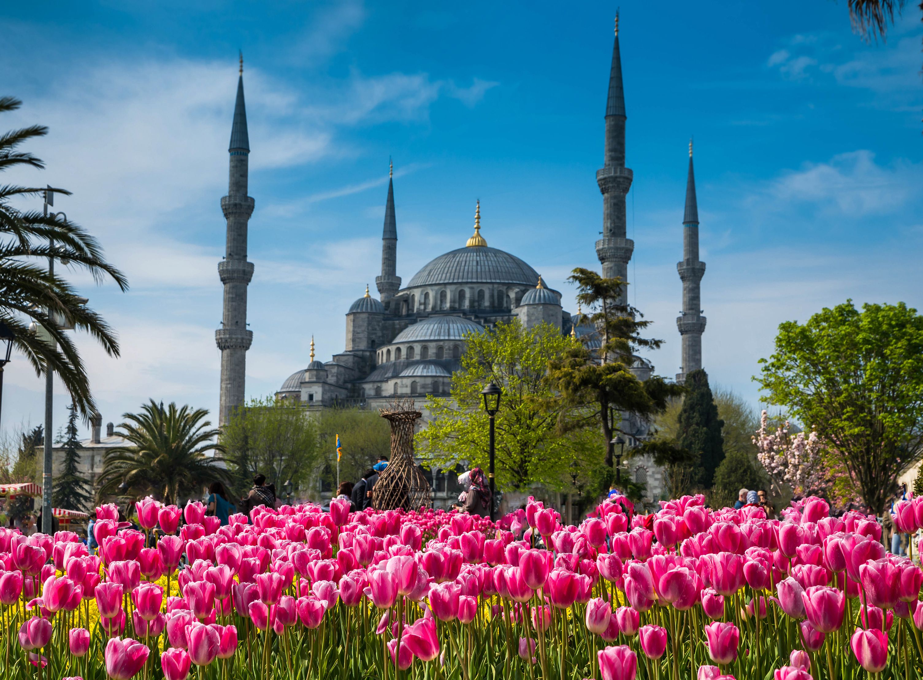 Masjid Blue Mosque A Stunning Landmark In Istanbul